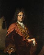 Giovanni Camillo Sagrestani Portrait eines Herren im Hausmantel oil painting artist